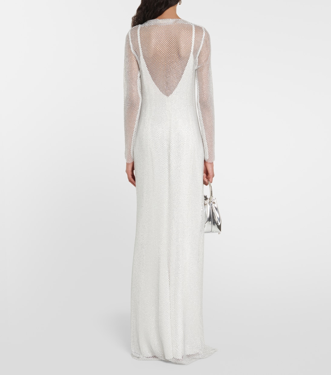 Caracas embellished mesh maxi dress | Max Mara