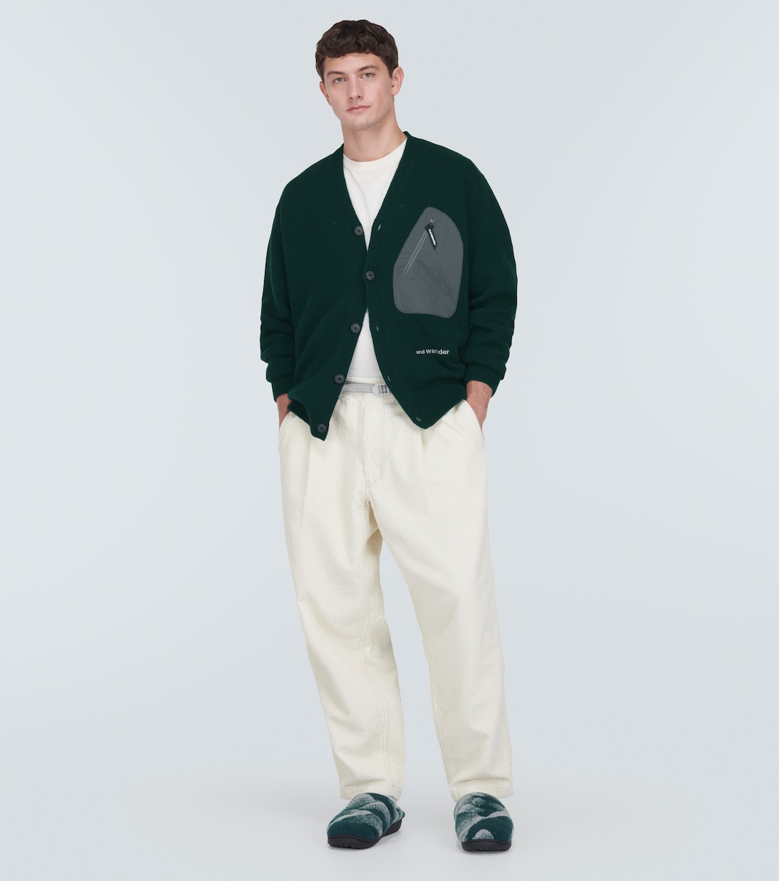 X Subu Slip-Ons aus einem Wollgemisch | And Wander