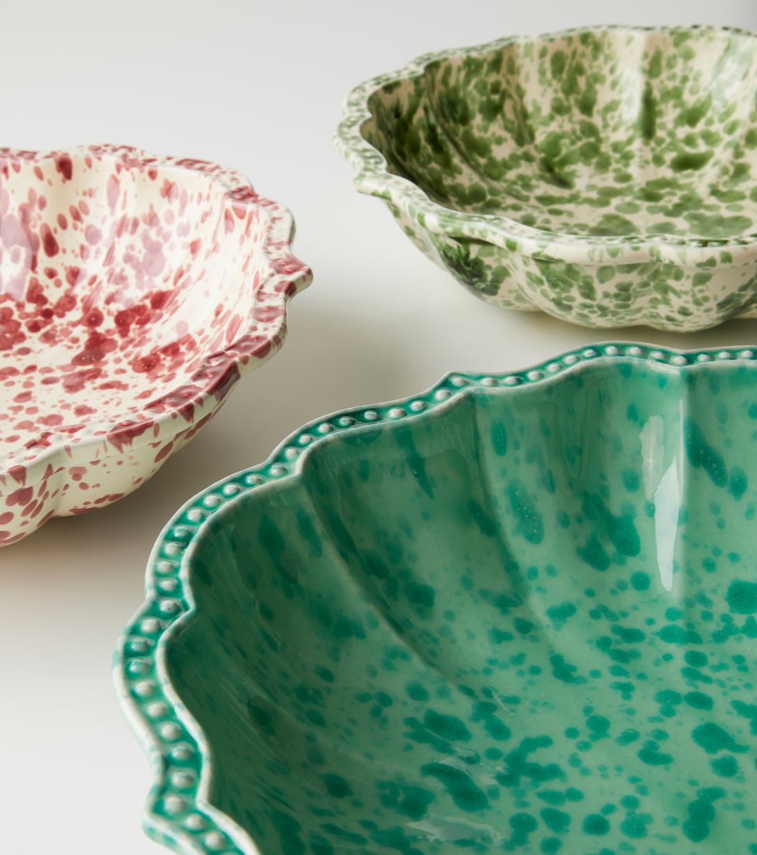 Speckled serving bowl | Cabana