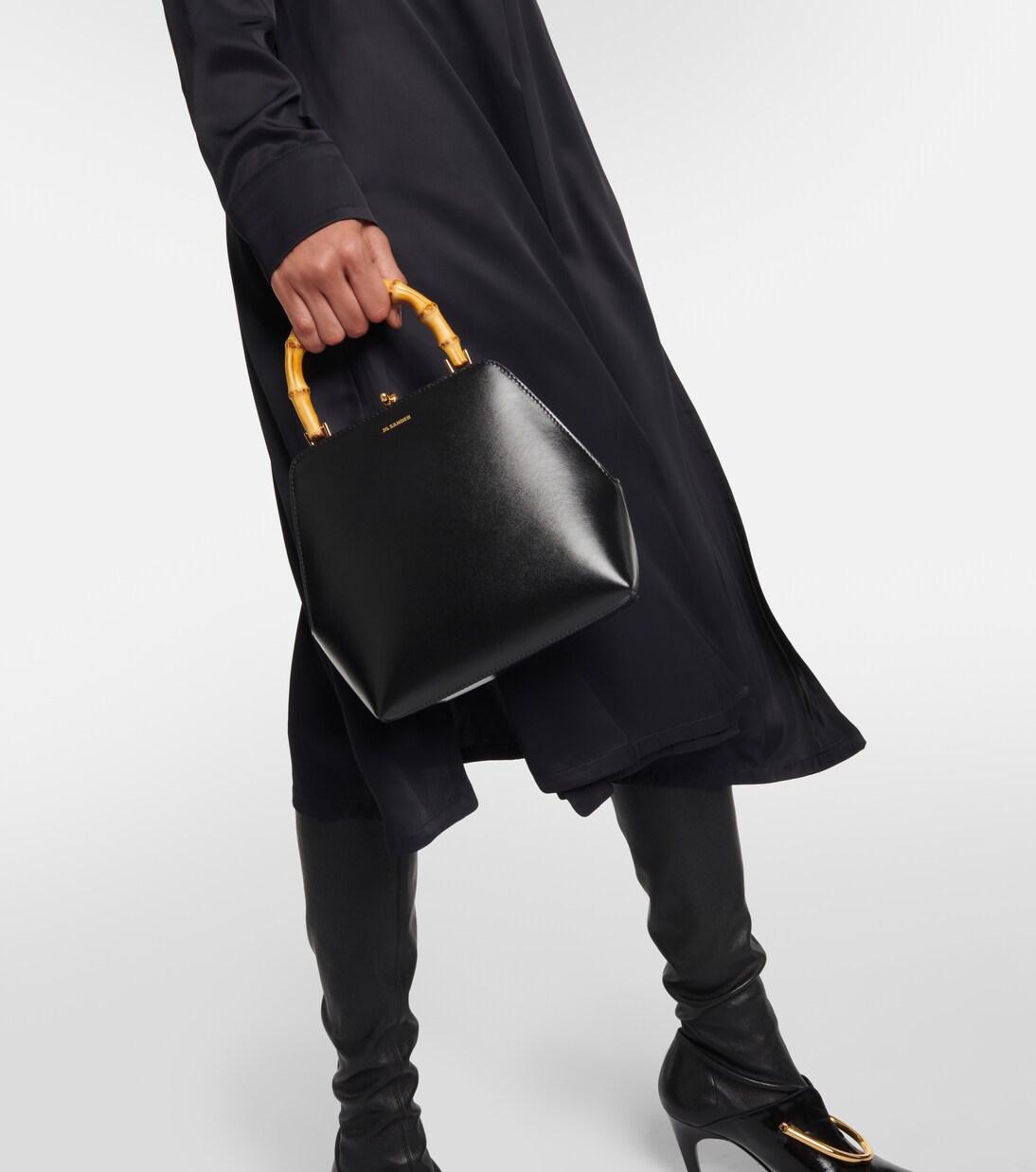 Sac Goji Small en cuir | Jil Sander