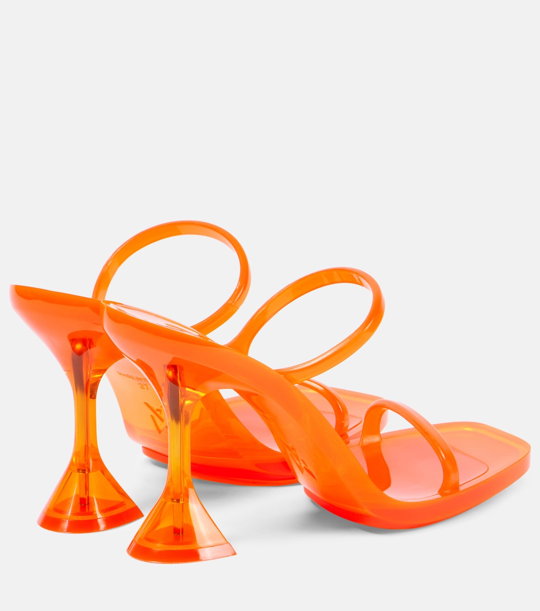 Mules Brito 95 en PVC | Amina Muaddi