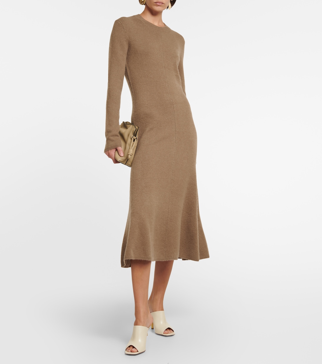 Abito midi in misto cashmere | Joseph