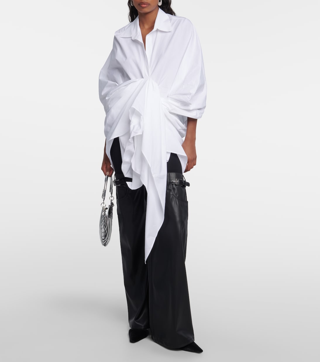 Camicia a portafoglio in cotone | Coperni