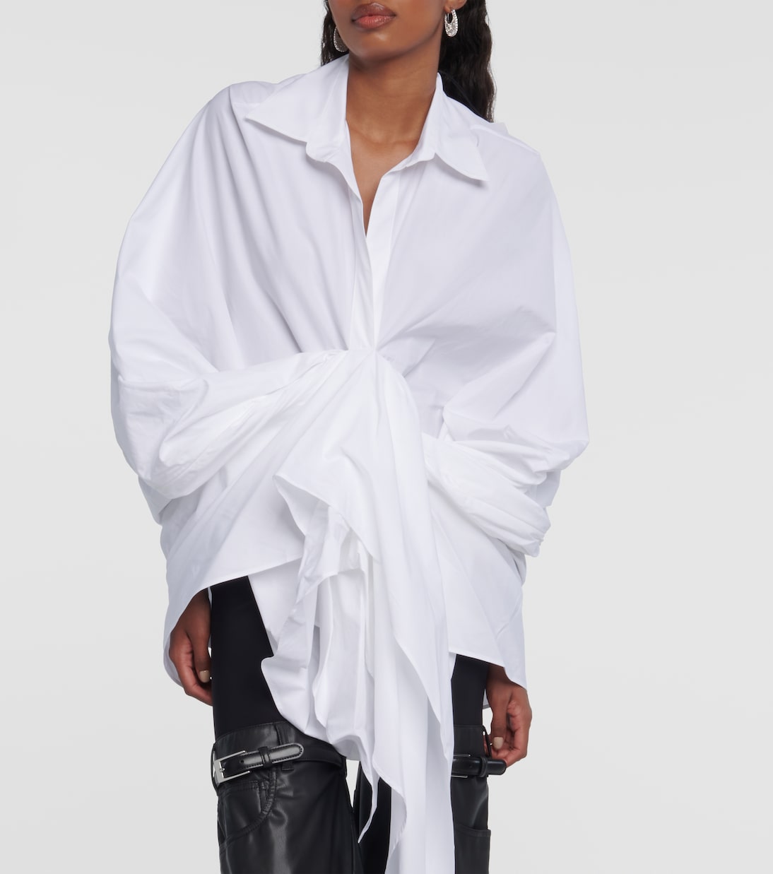 Camicia a portafoglio in cotone | Coperni