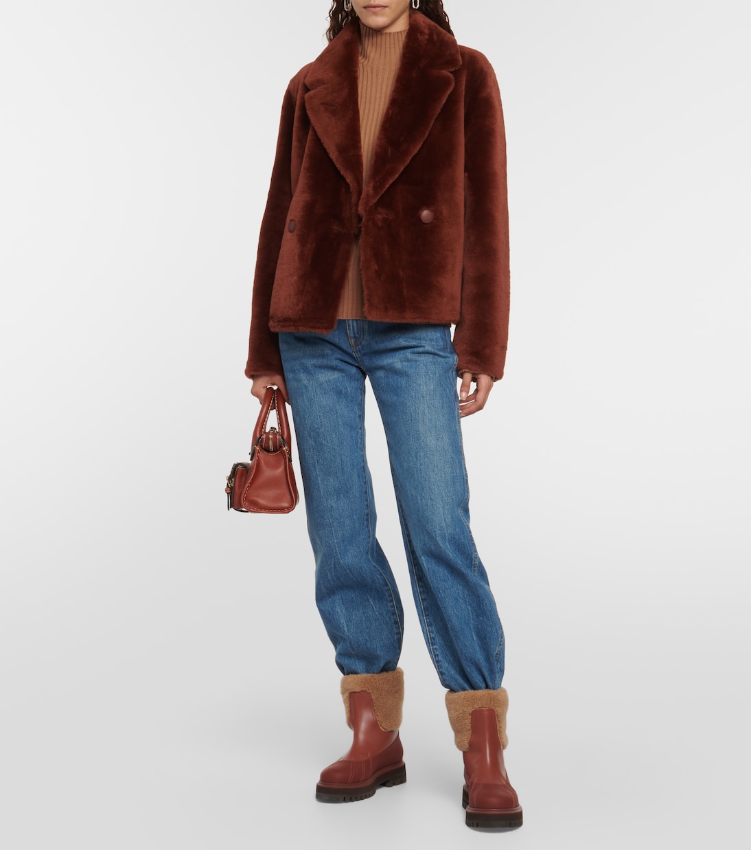 Veste réversible en shearling | Yves Salomon