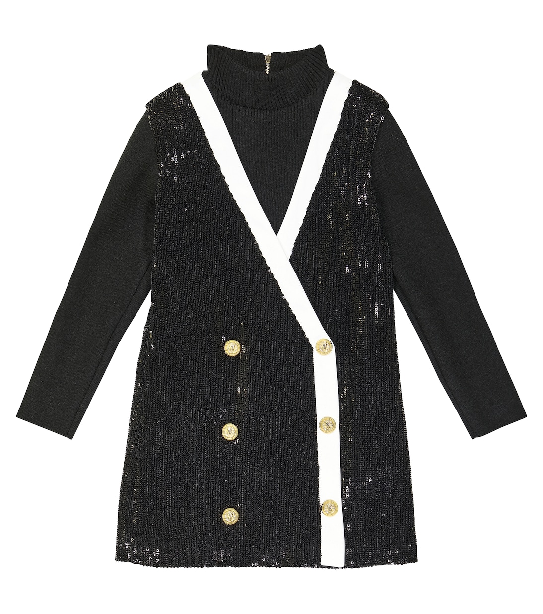Robe blazer à sequins | Balmain Kids