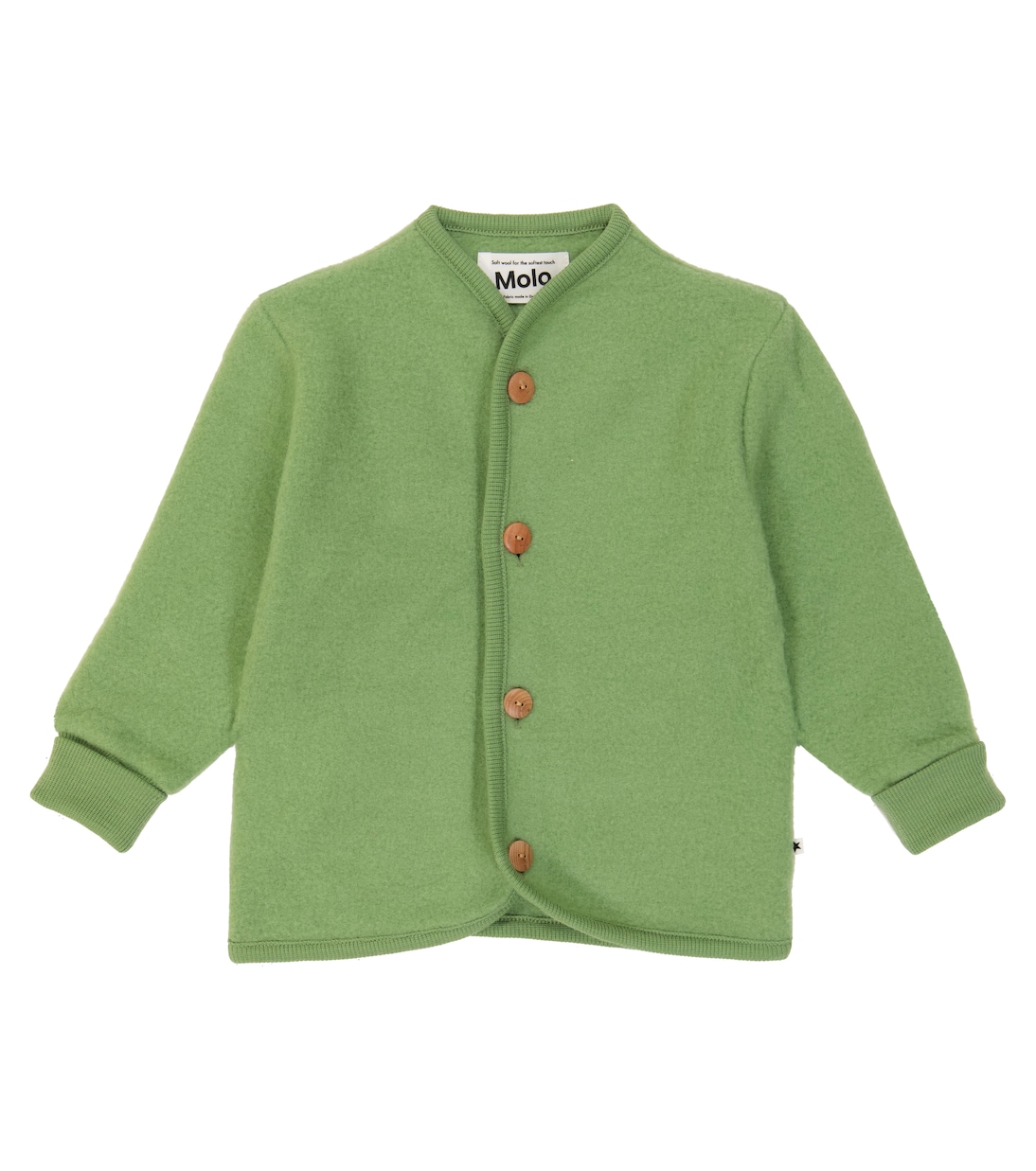 Baby Cardigan Umber aus Wolle | Molo