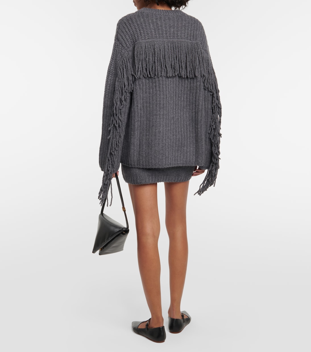 Jersey Hilma de cachemir con flecos | Lisa Yang