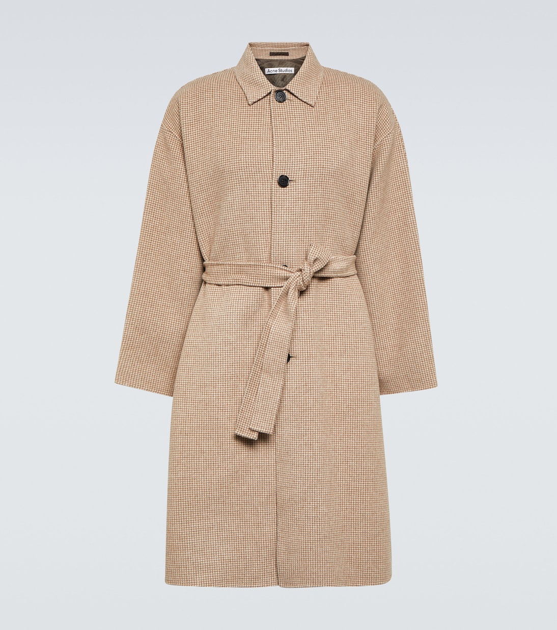 Checked wool coat | Acne Studios