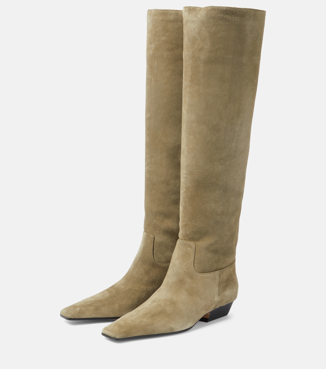 Bottes Marfa en daim | Khaite