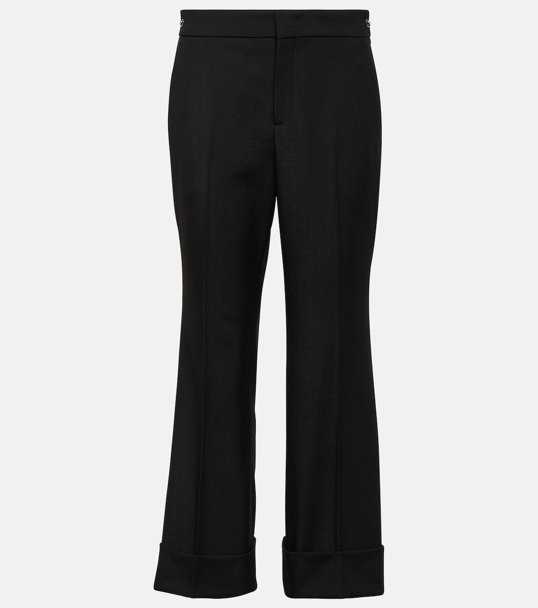 Pantalones de Lana de Tiro Alto por Gucci para Jóvenes Modernos