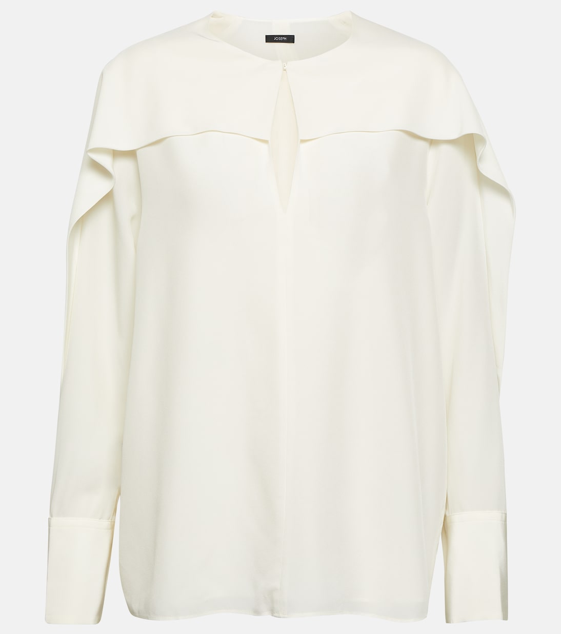 Balard silk crêpe de chine blouse  | Joseph