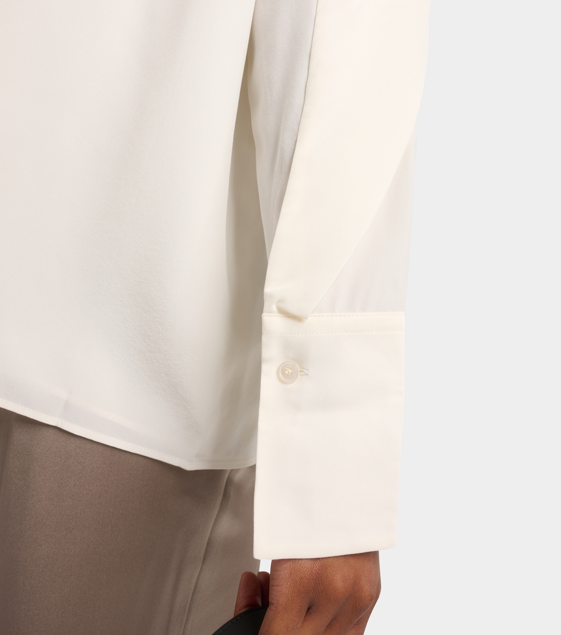 Balard silk crêpe de chine blouse  | Joseph