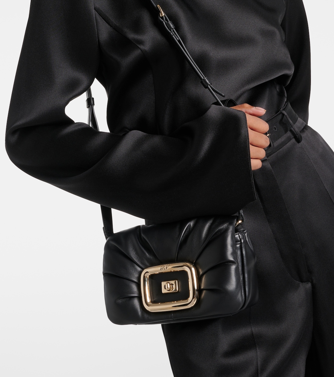 Schultertasche Viv' Mini aus Leder | Roger Vivier
