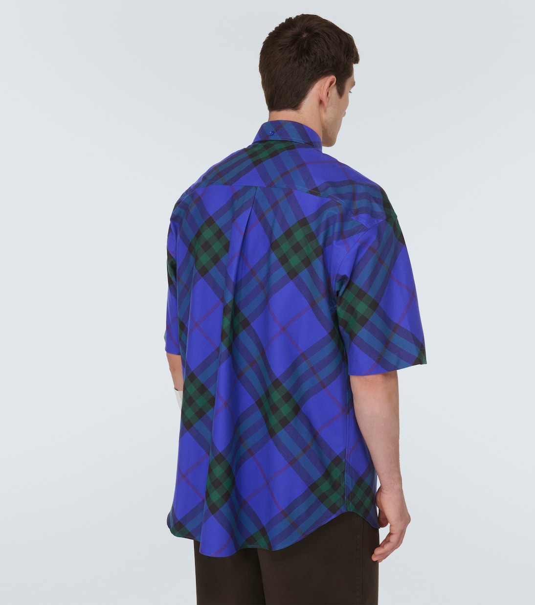 Camisa de algodón con Burberry Check | Burberry