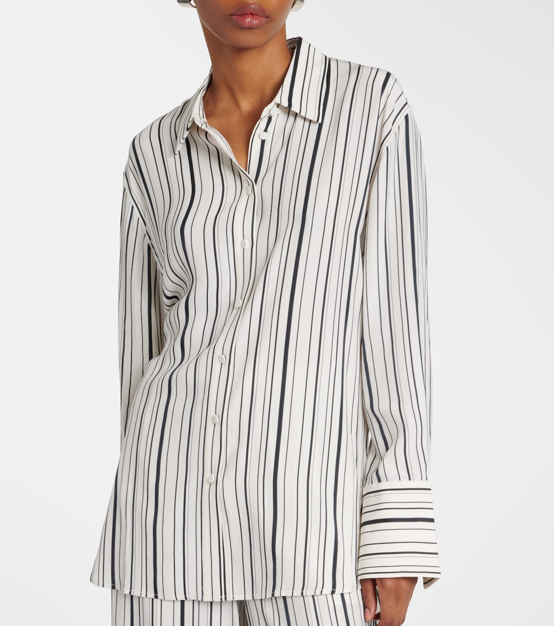 Camicia Bold in seta a righe | Joseph