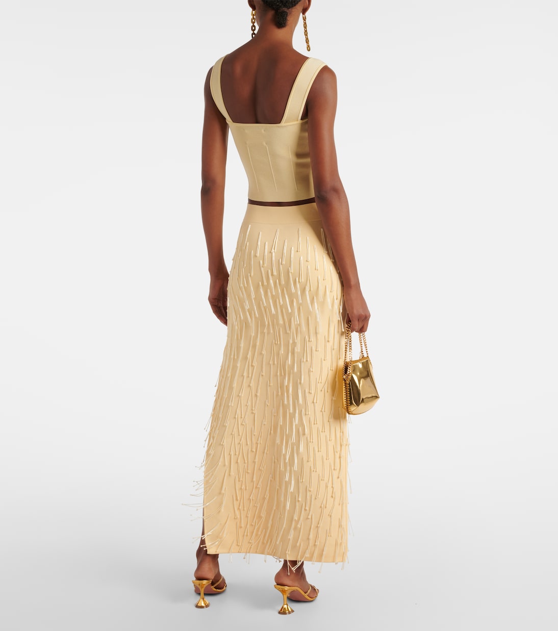 Atalanta crop top | Galvan