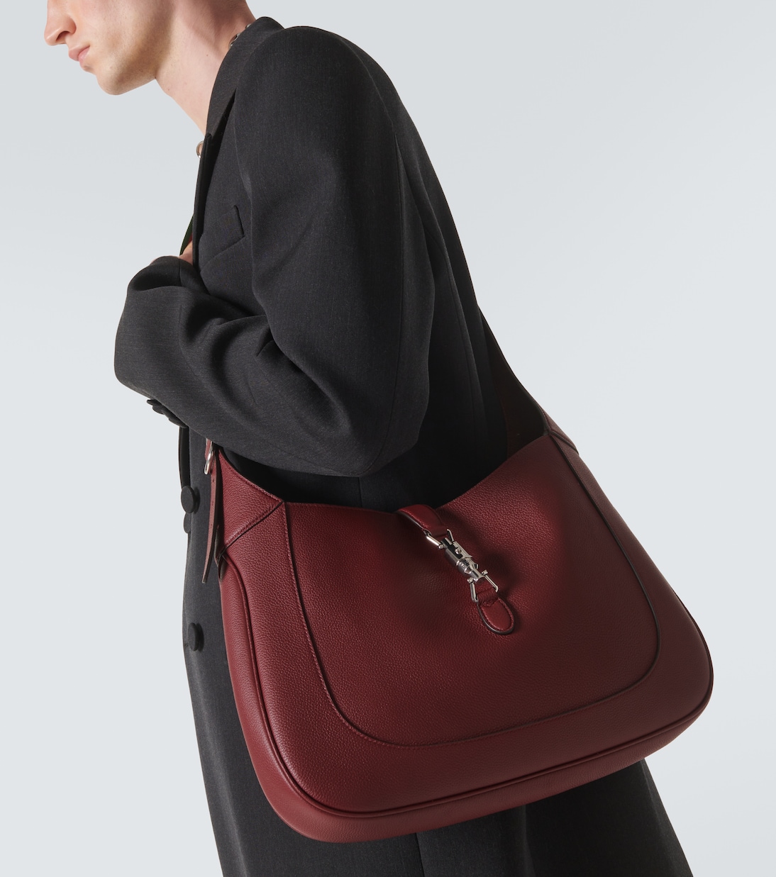 Messenger Bag Jackie Large aus Leder | Gucci