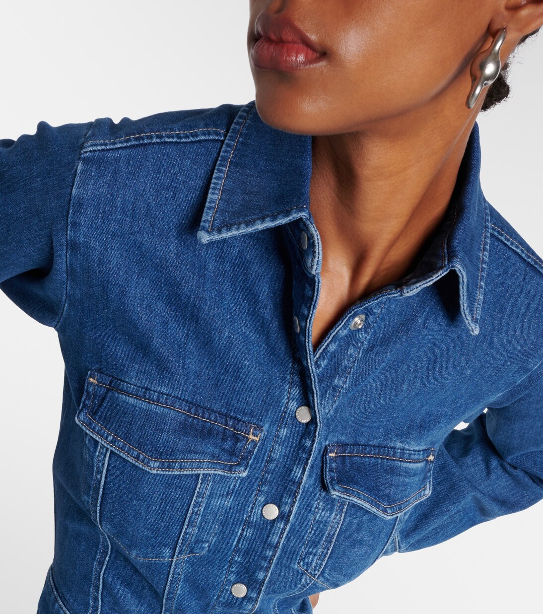 Jumpsuit aus Denim | 7 For All Mankind