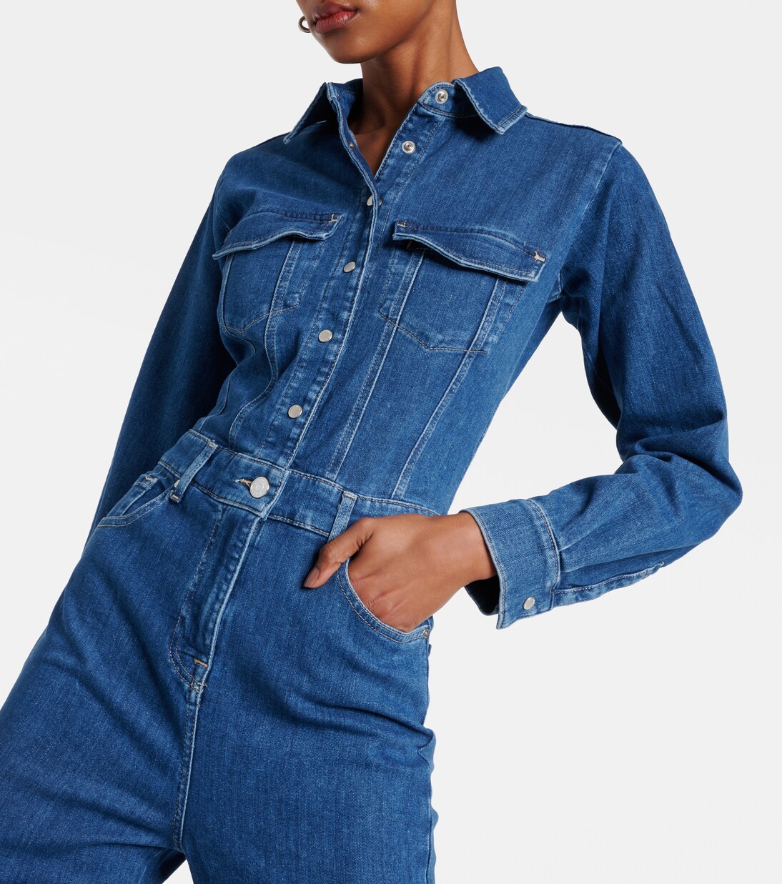 Jumpsuit aus Denim | 7 For All Mankind