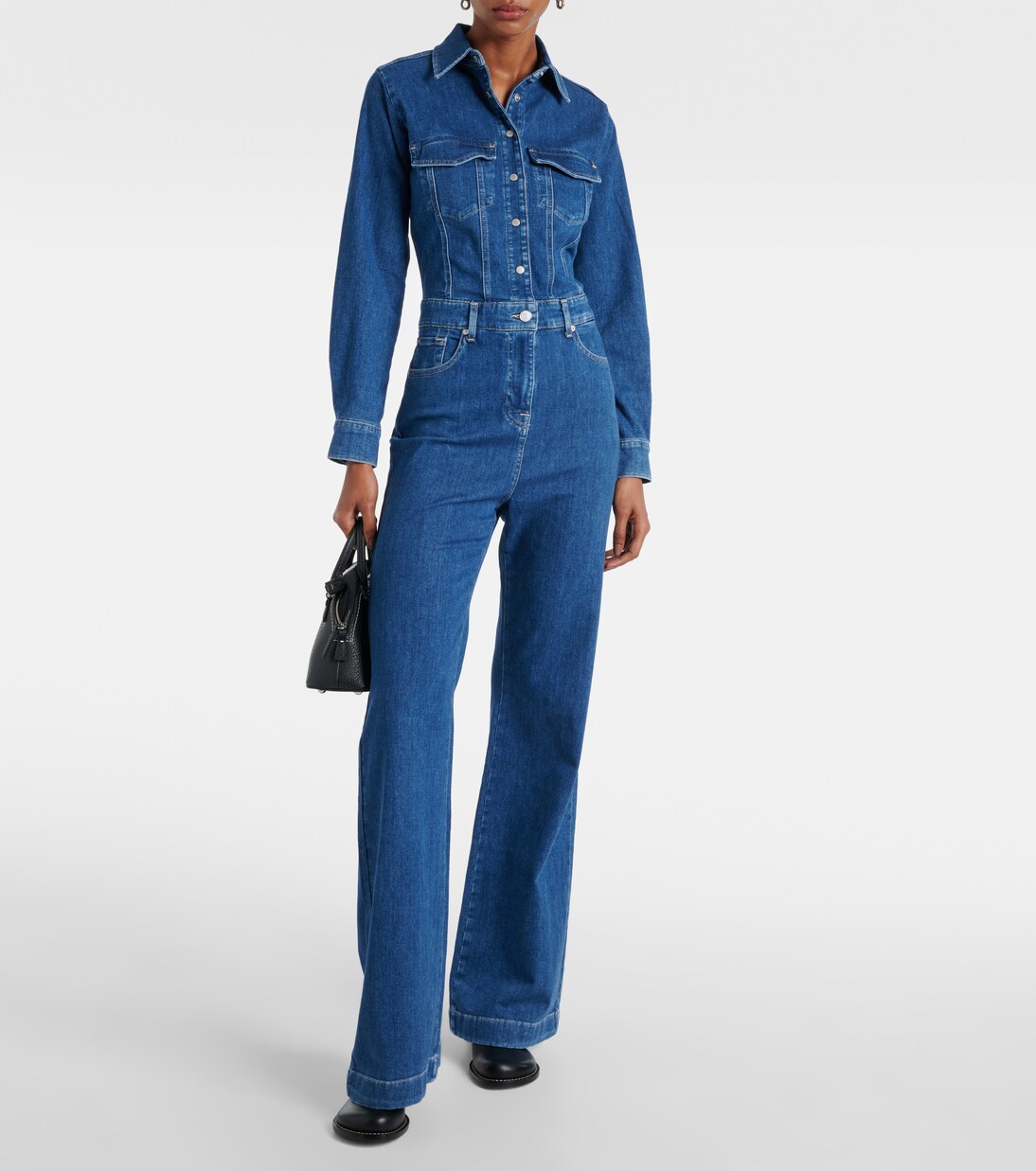 Jumpsuit aus Denim | 7 For All Mankind