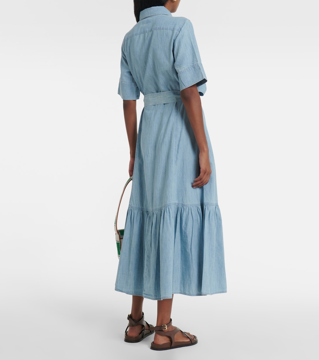 Cotton chambray shirt dress | Polo Ralph Lauren
