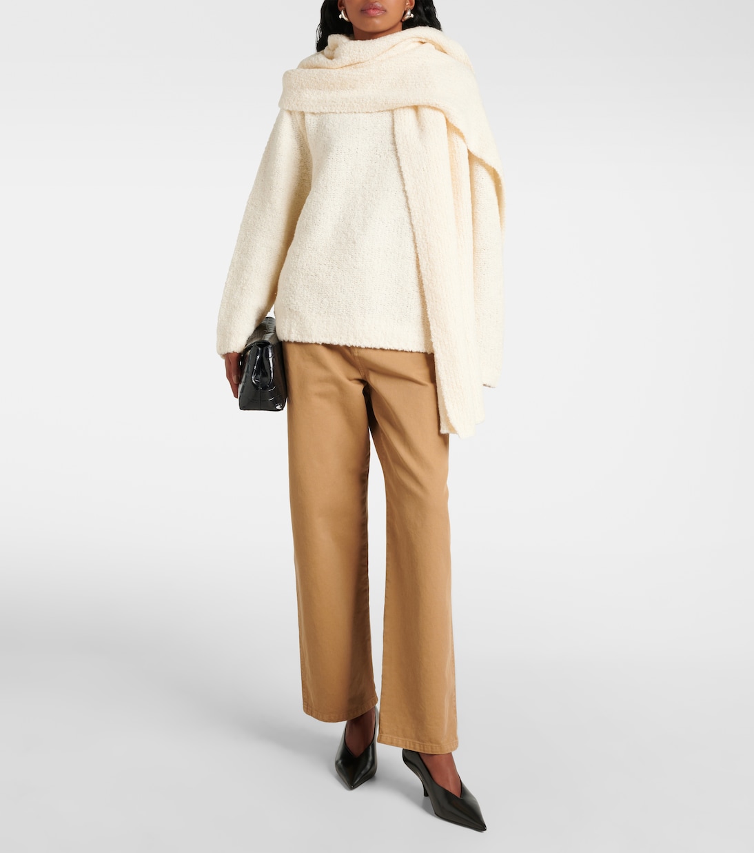 Jersey Siren con detalle de bufanda | Staud
