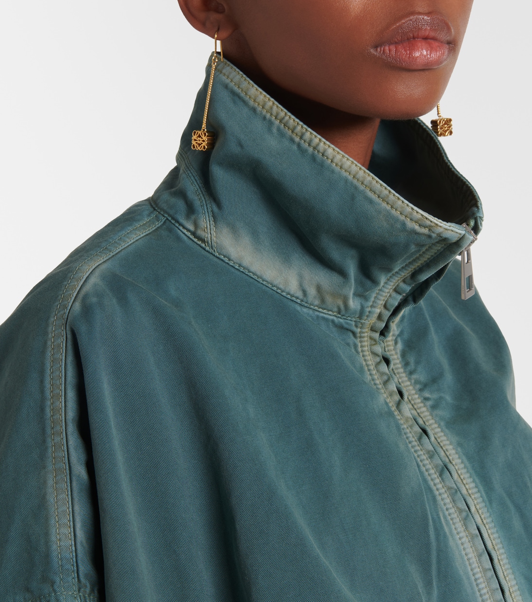 Giacca Balloon in gabardine di cotone | Loewe