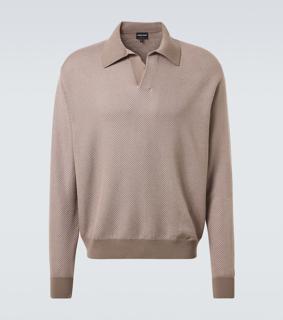 Polopullover aus einem Wollgemisch | Giorgio Armani