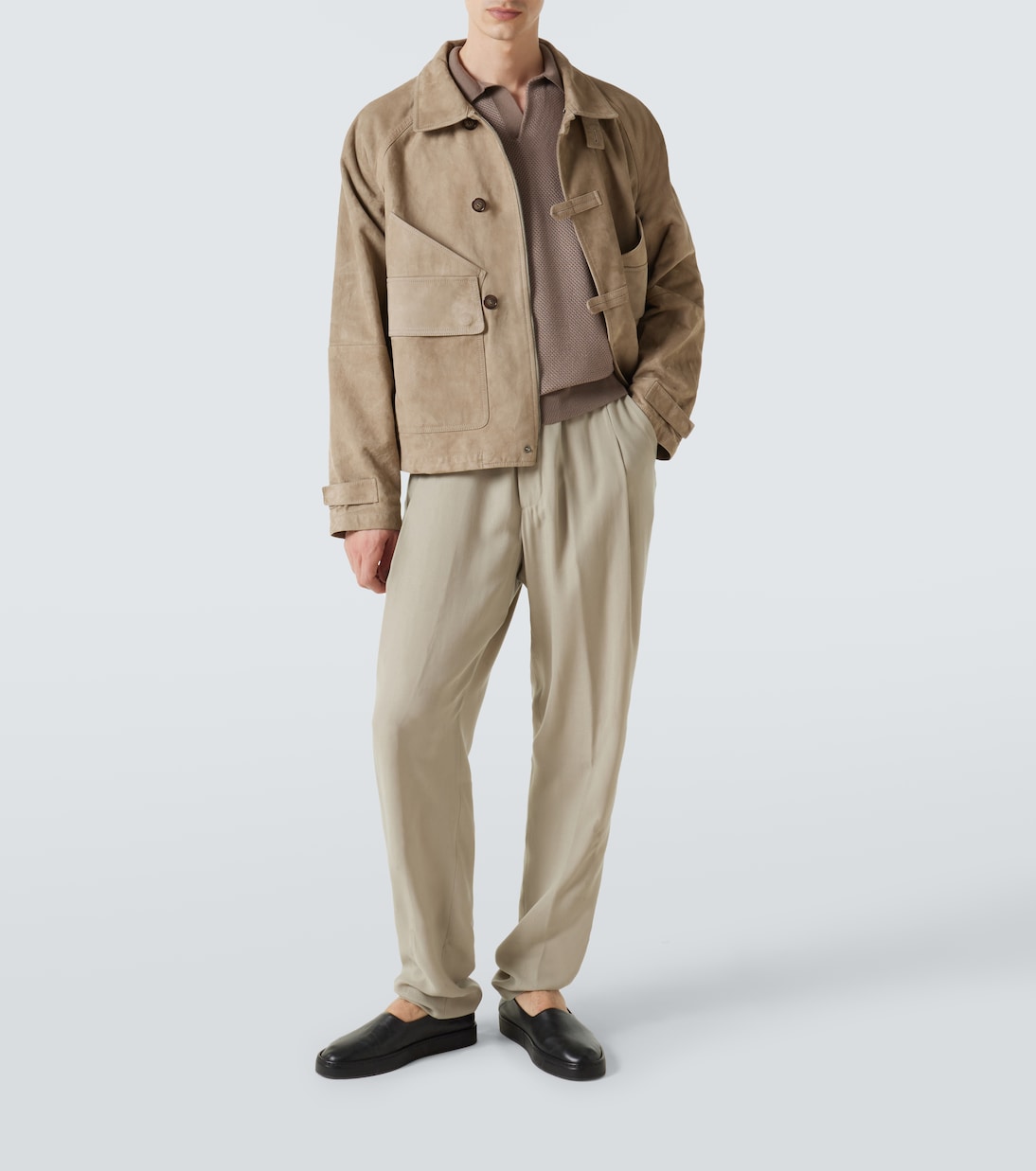 Polopullover aus einem Wollgemisch | Giorgio Armani