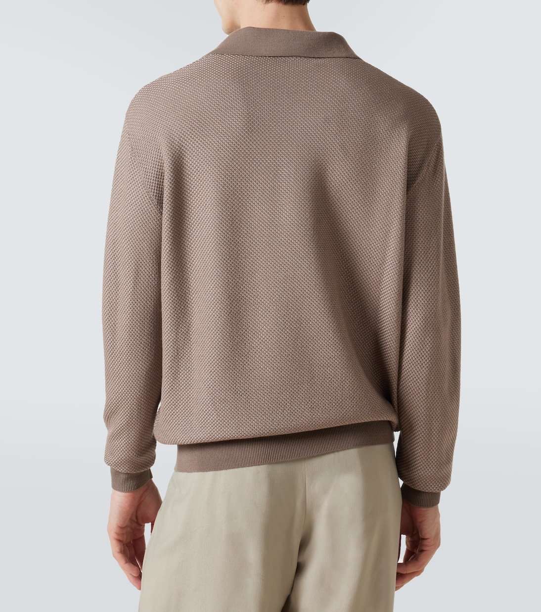 Polopullover aus einem Wollgemisch | Giorgio Armani