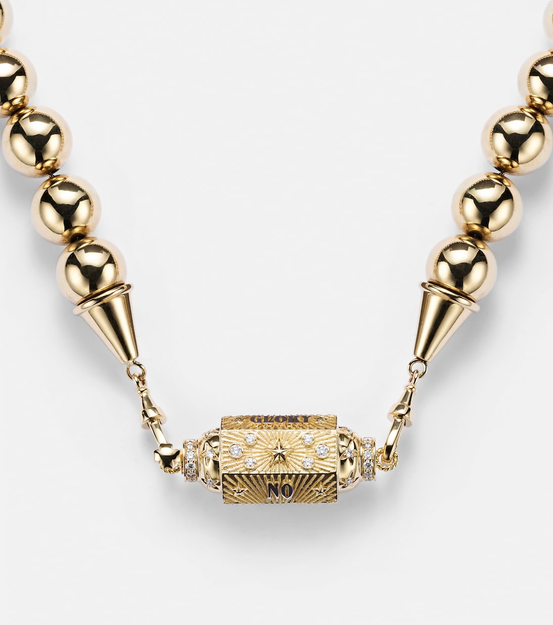 Collana pendente in oro 18kt con diamanti 