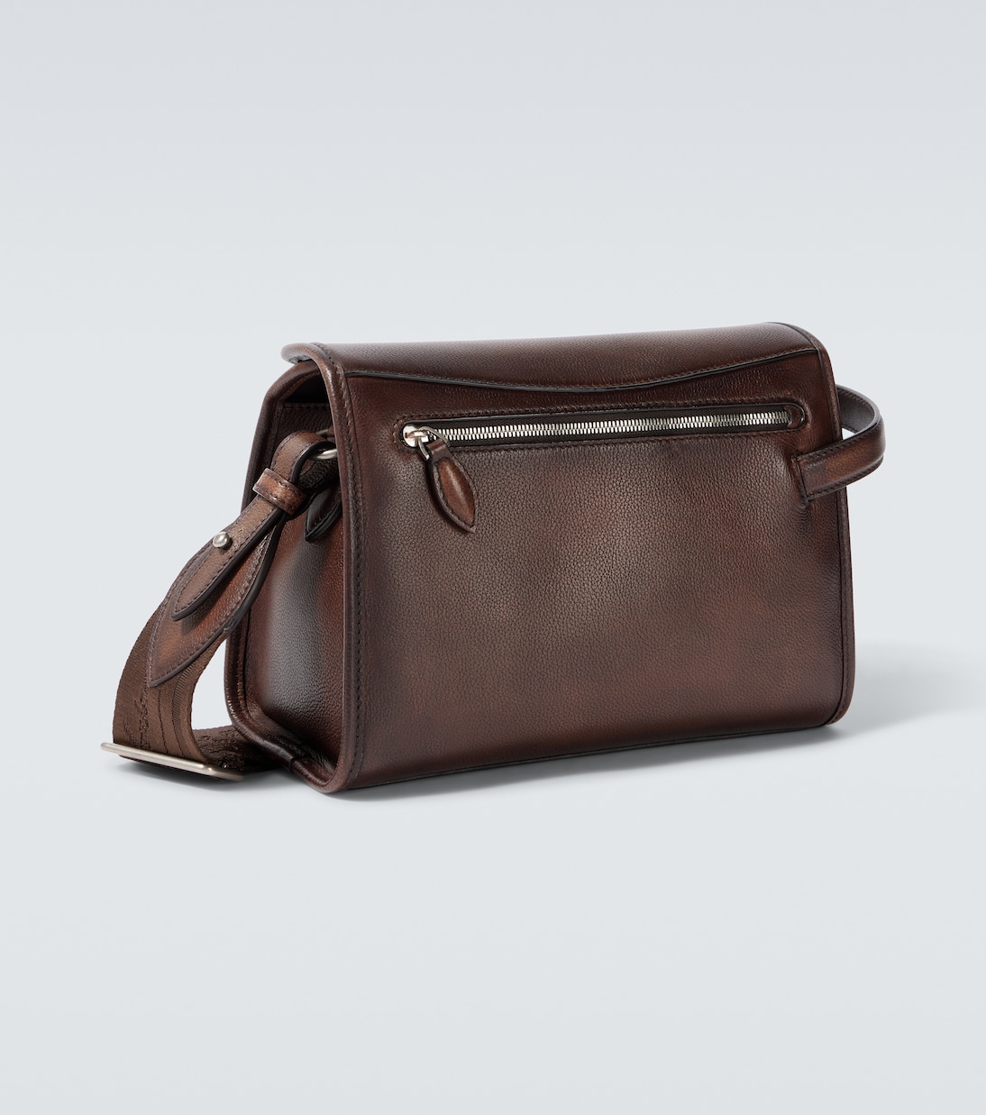 Messenger Bag Morning On Strap aus Leder | Berluti