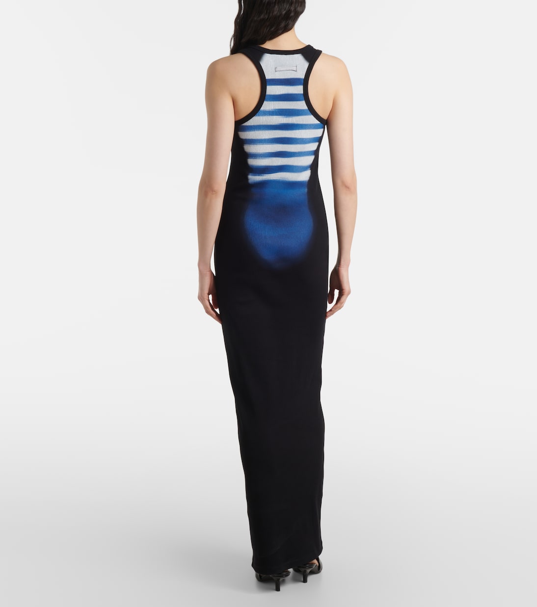Robe midi Le Male en jersey de coton mélangé | Jean Paul Gaultier