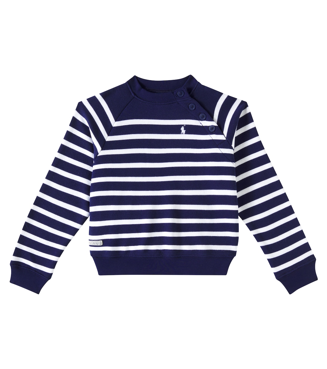 Jersey de mezcla de algodón a rayas | Polo Ralph Lauren Kids