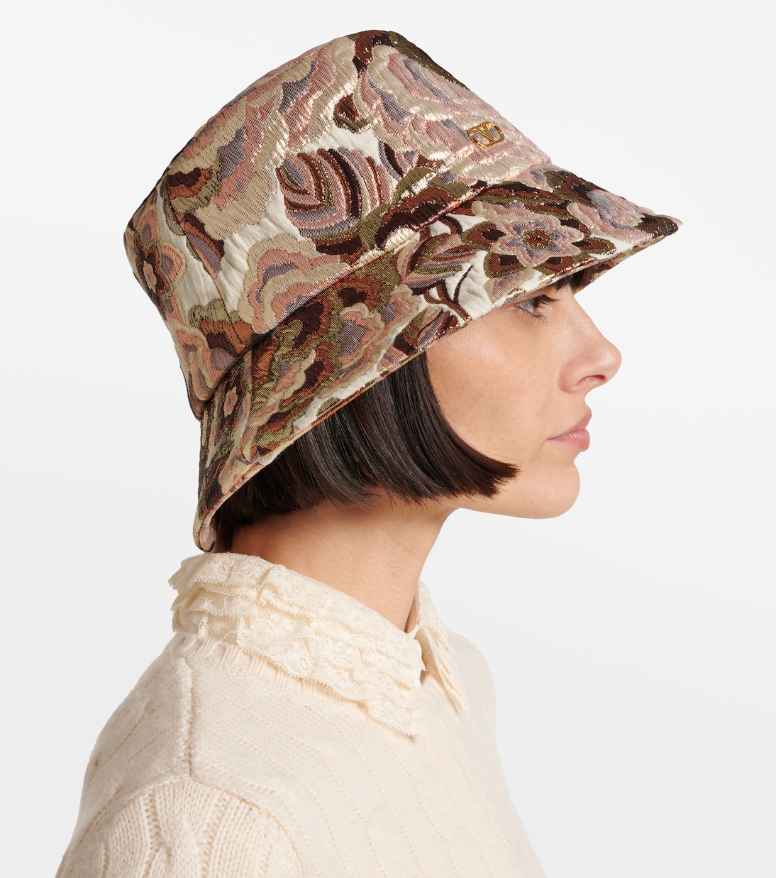 Cappello Valentino Primavera Jacquard per Giovani Stilosi