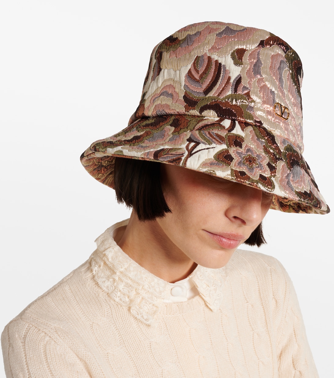 Cappello Valentino Primavera Jacquard per Giovani Stilosi