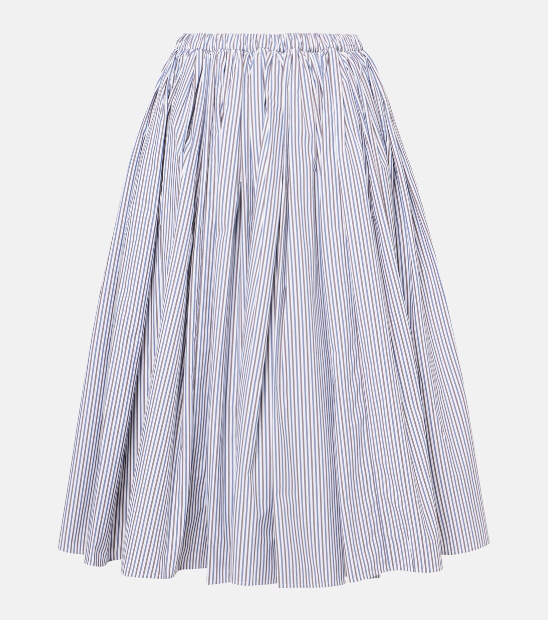 Gonna midi a pieghe | Prada