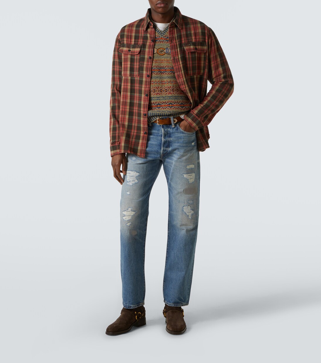 Fair Isle wool sweater | RRL