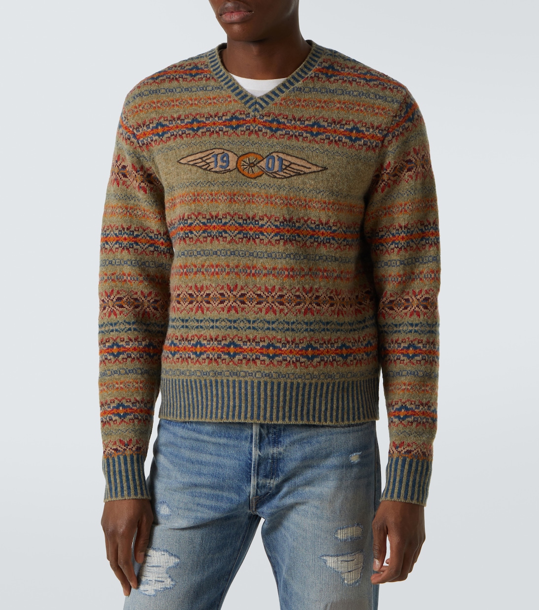 Fair Isle wool sweater | RRL
