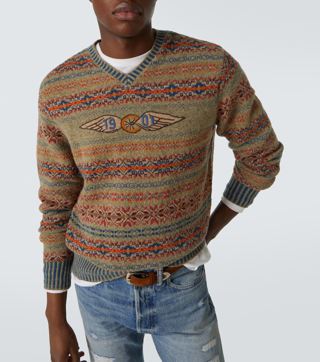 Fair Isle wool sweater | RRL