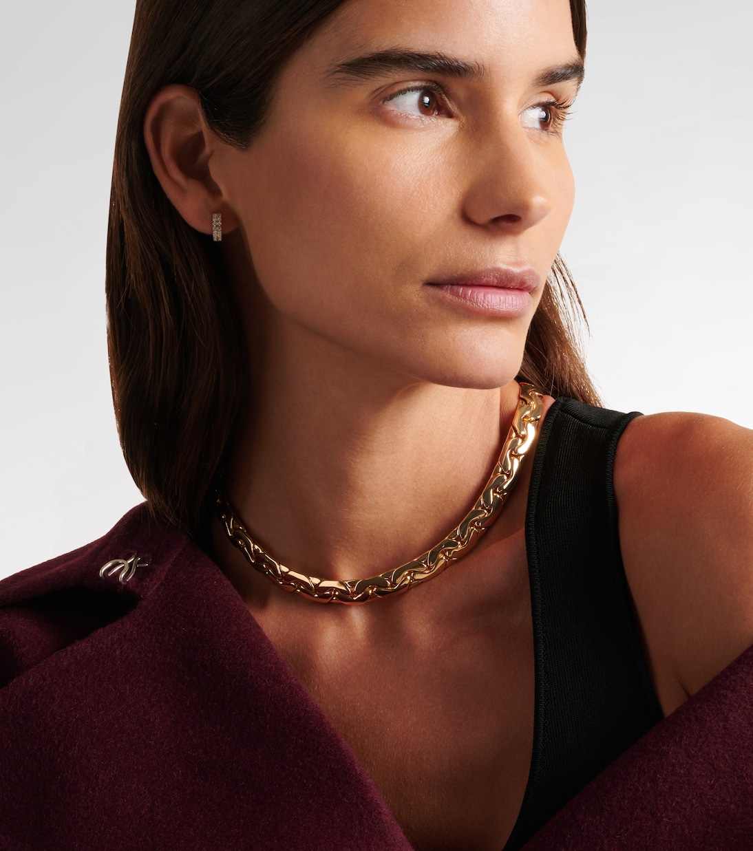 Collana in oro 10kt Tribeca di Jennifer Fisher per stile giovane e moderno