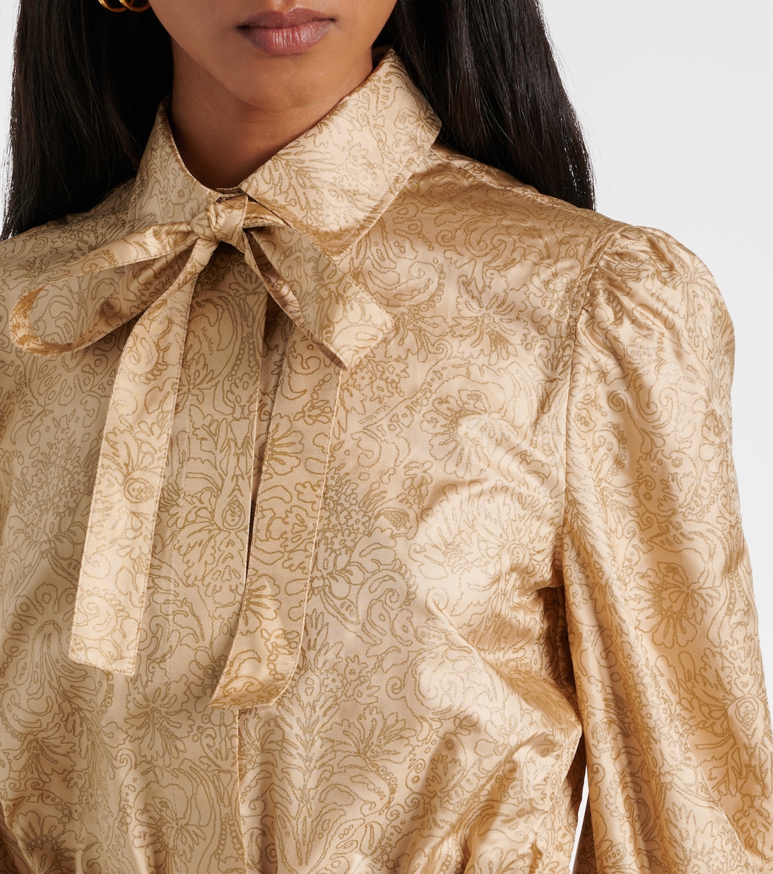 Abito lungo Ape in twill di seta | Max Mara