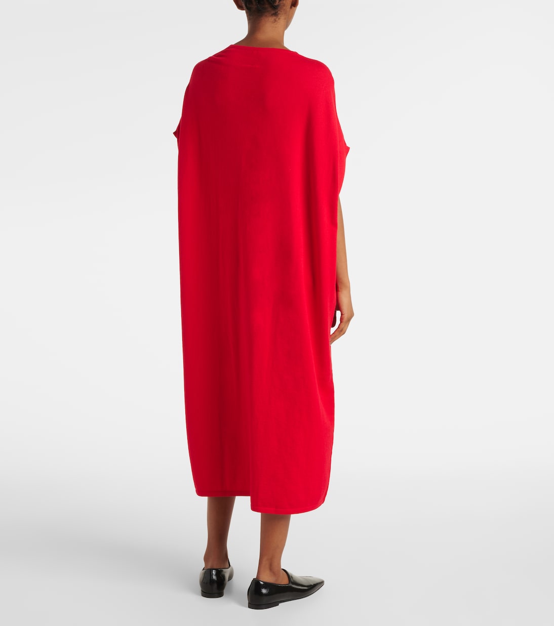 Abito midi in cotone, seta e cashmere | Jardin des Orangers