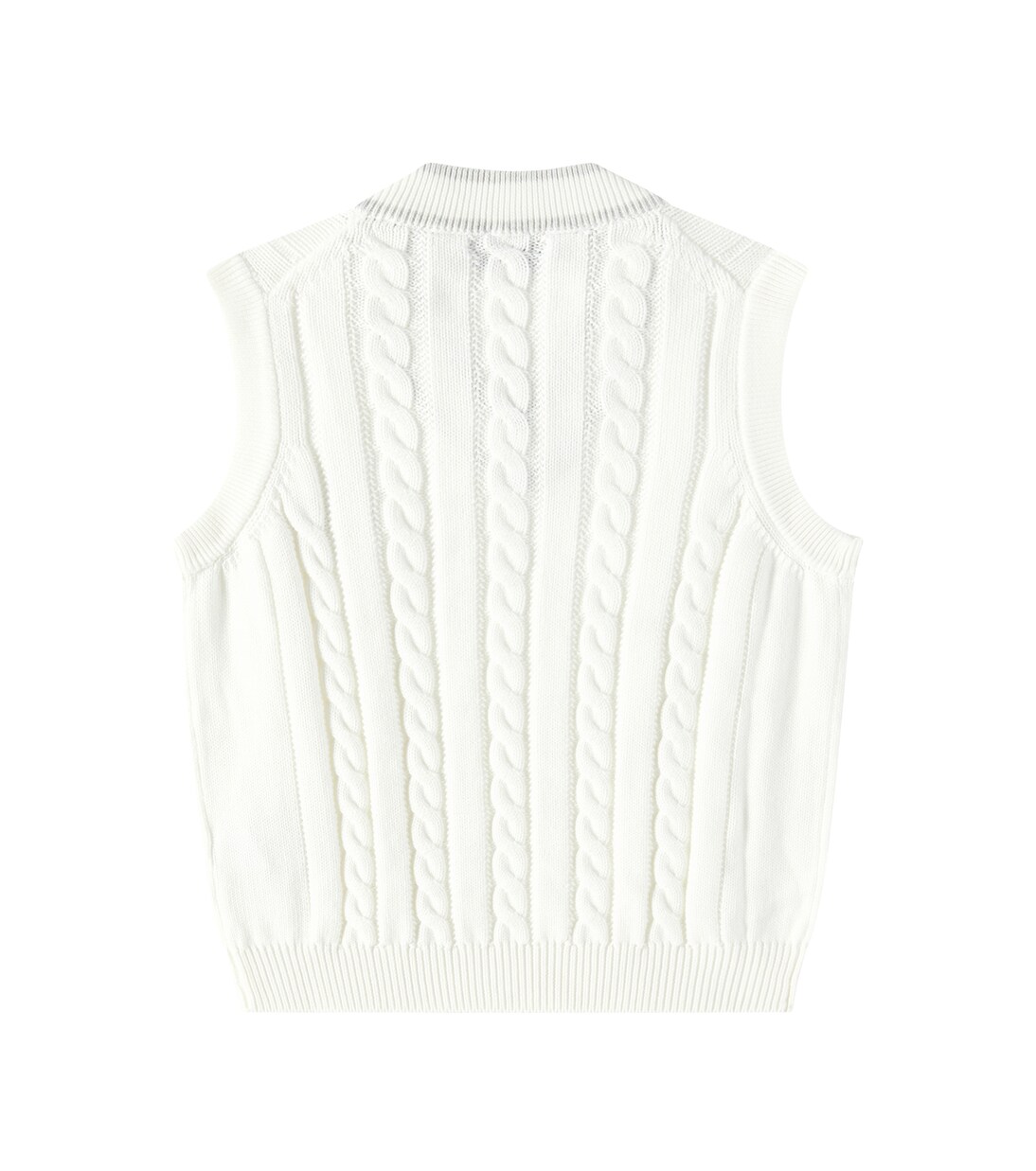 Pullover senza maniche in cotone | Brunello Cucinelli Kids
