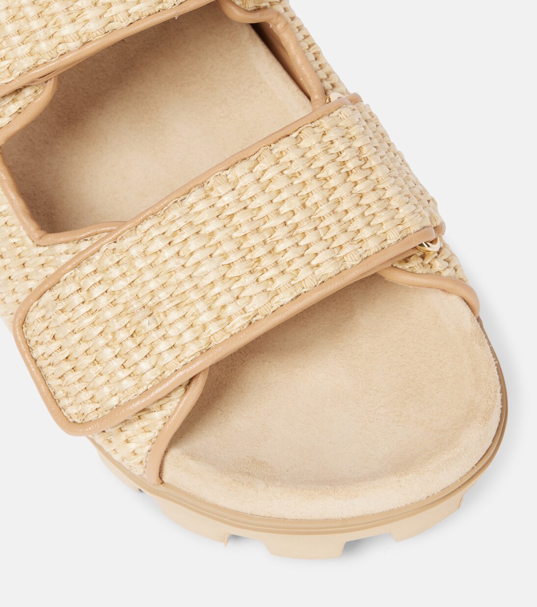 Sandalen mit Leder | Miu Miu