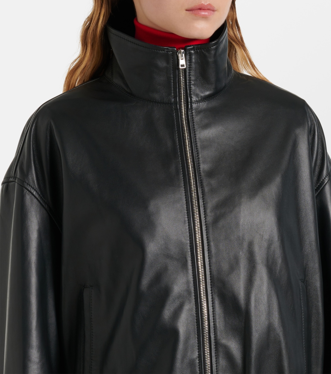Veste en cuir | Yves Salomon