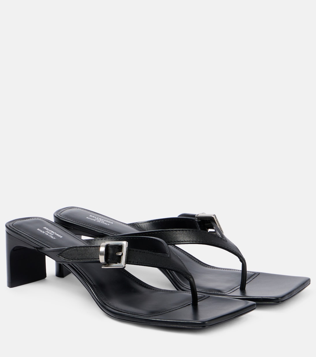 Mules Bel Air 50 en cuir | Balenciaga