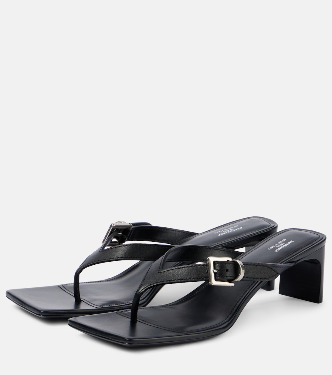 Mules Bel Air 50 en cuir | Balenciaga