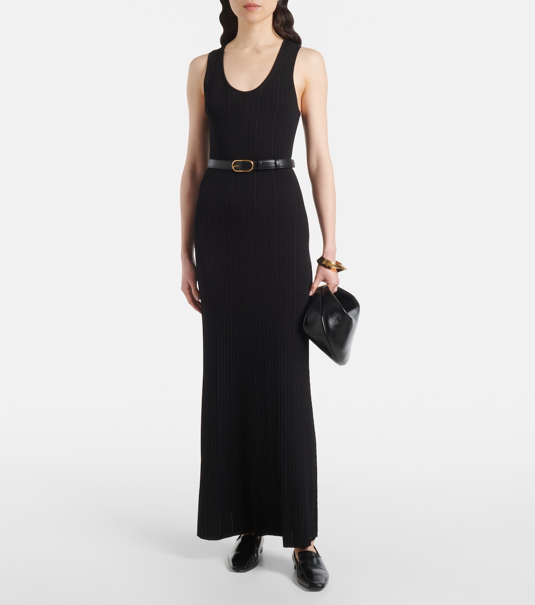Ribbed-knit maxi dress | Joseph